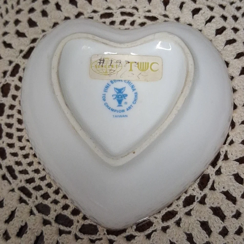 Bone China Jewlery Box